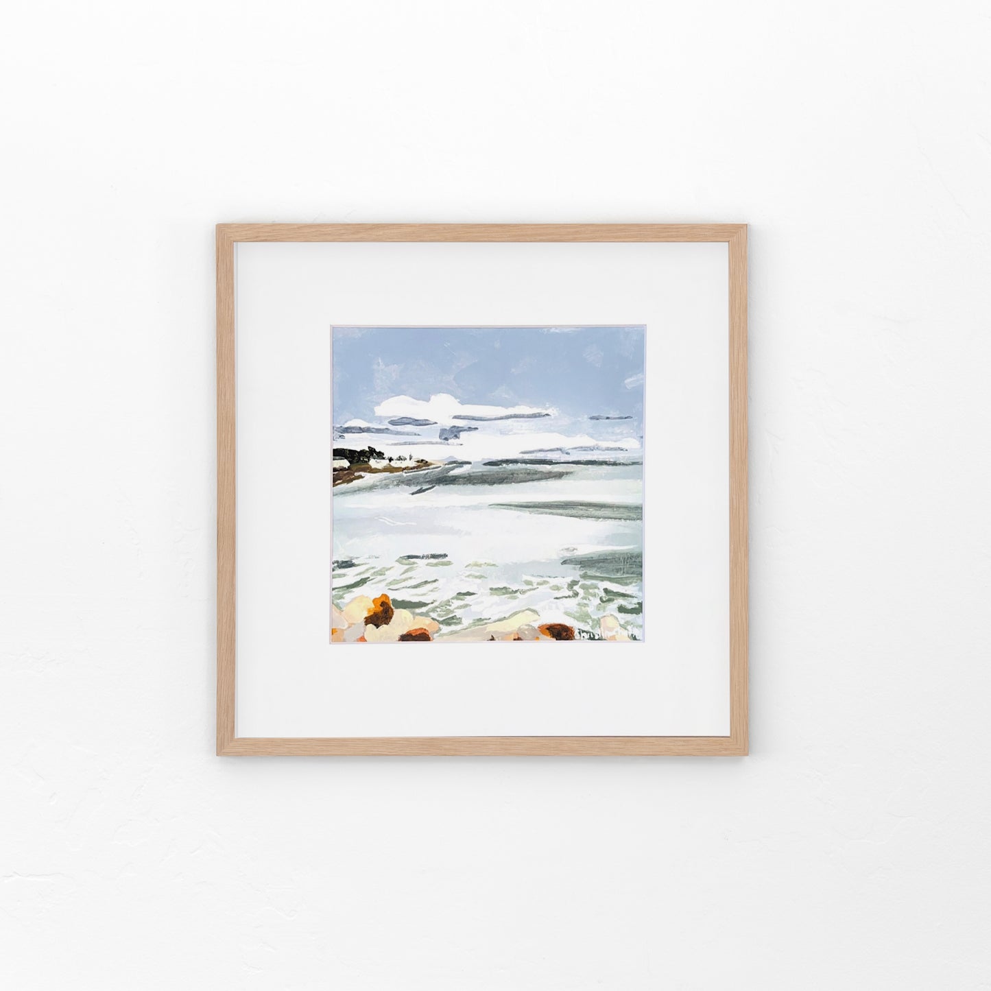 Bass Beach-Canvas Print