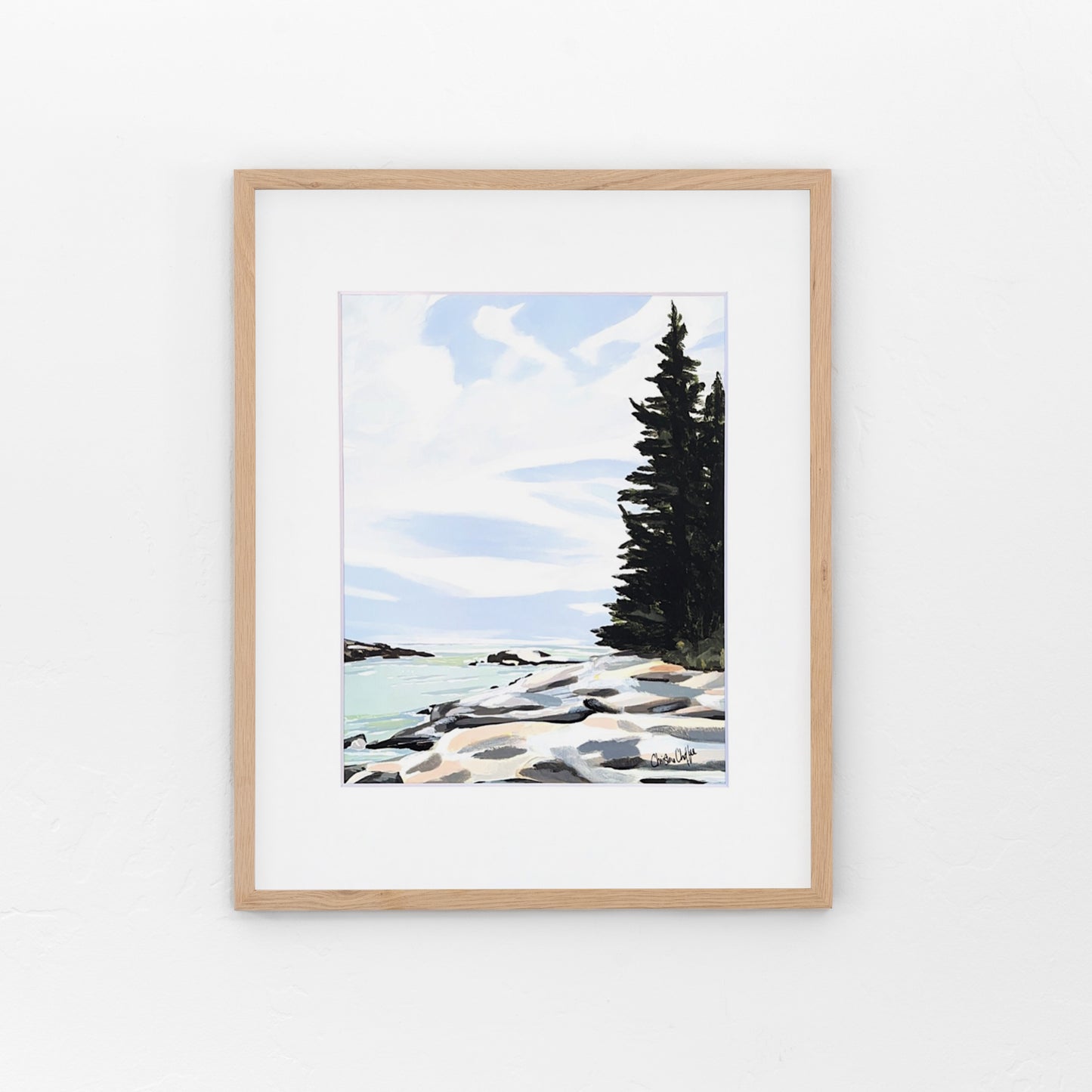 Reid State Park No 2-Canvas Print