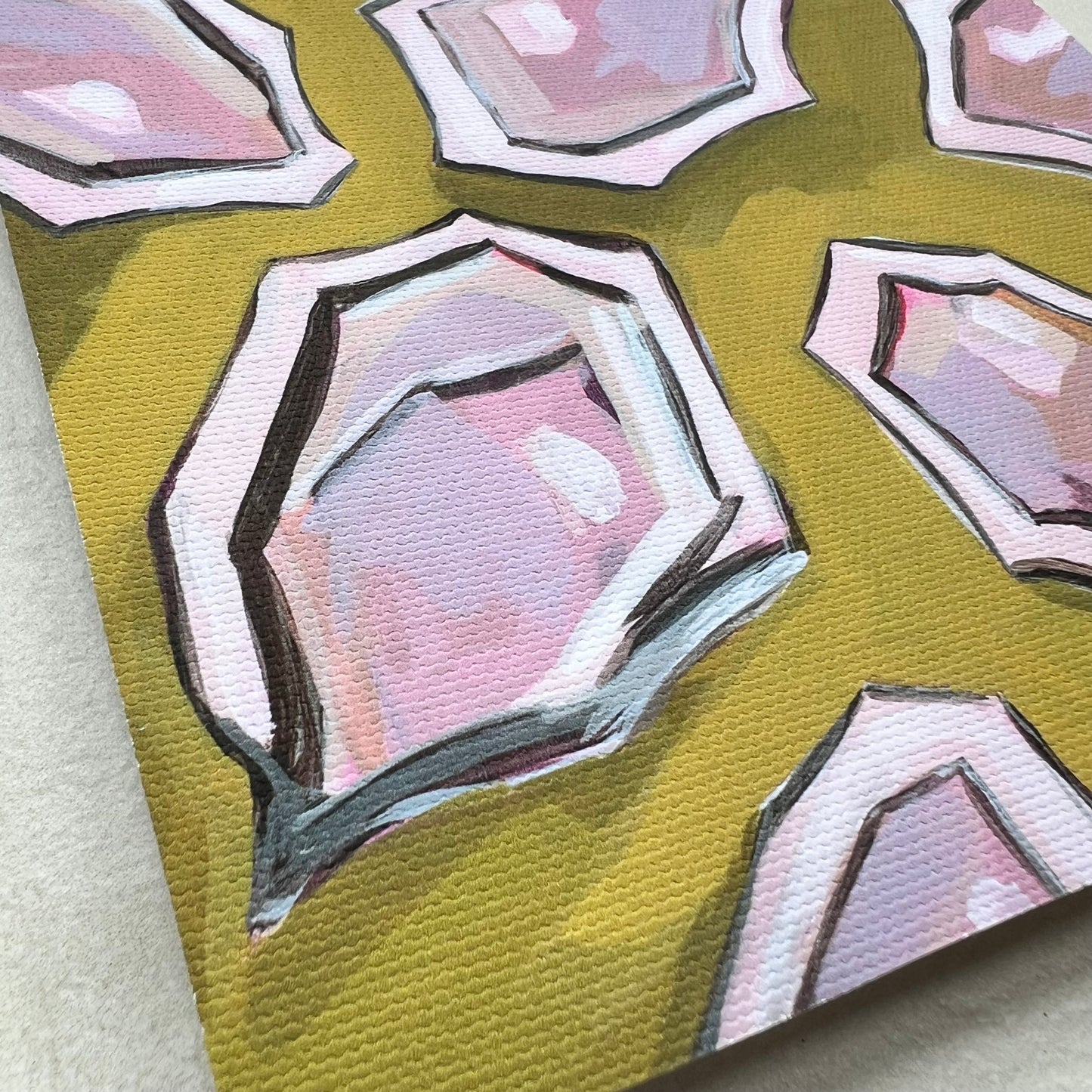 Funky Oysters-Canvas Print