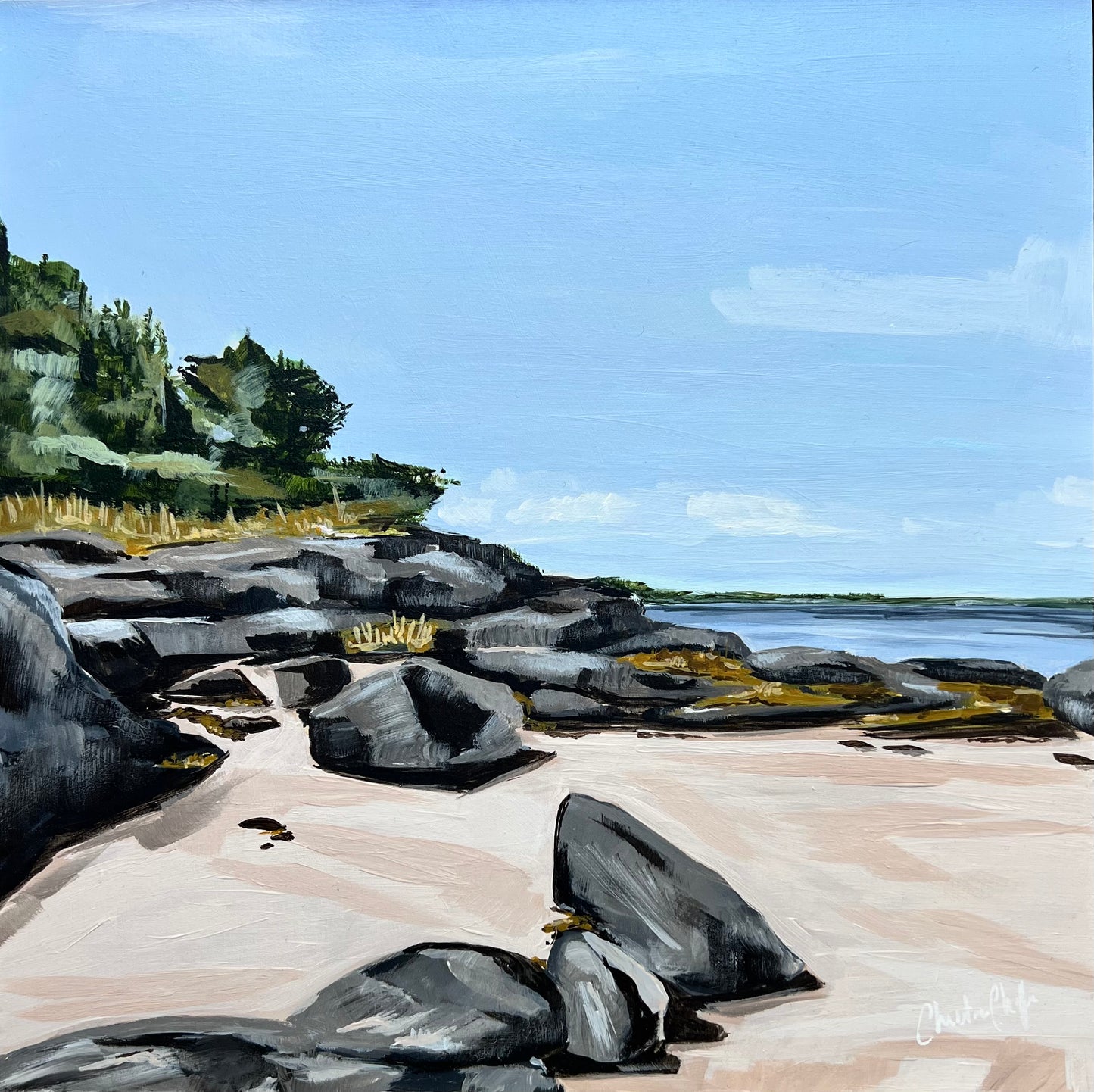 Chebeague Island 2-Original 10x10