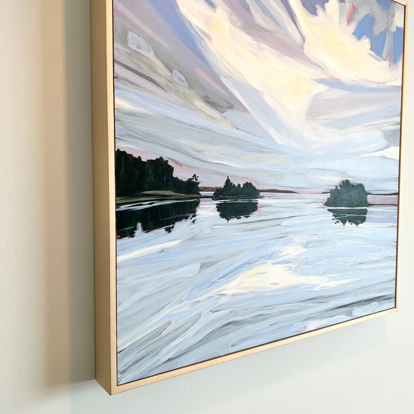 Cloud Show-Original 24 x 24