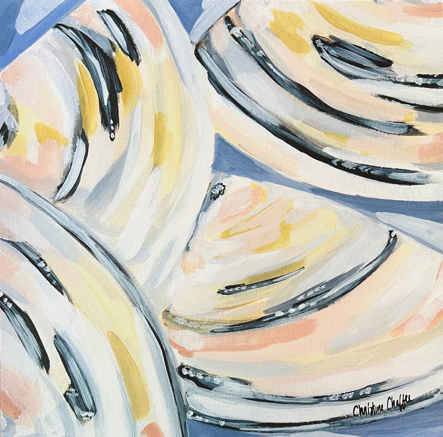 Surf Clams-Canvas Print