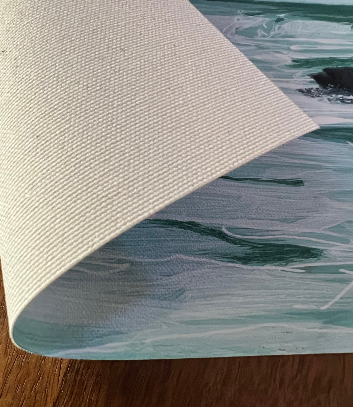 Waves of Kennebunk-Canvas Print