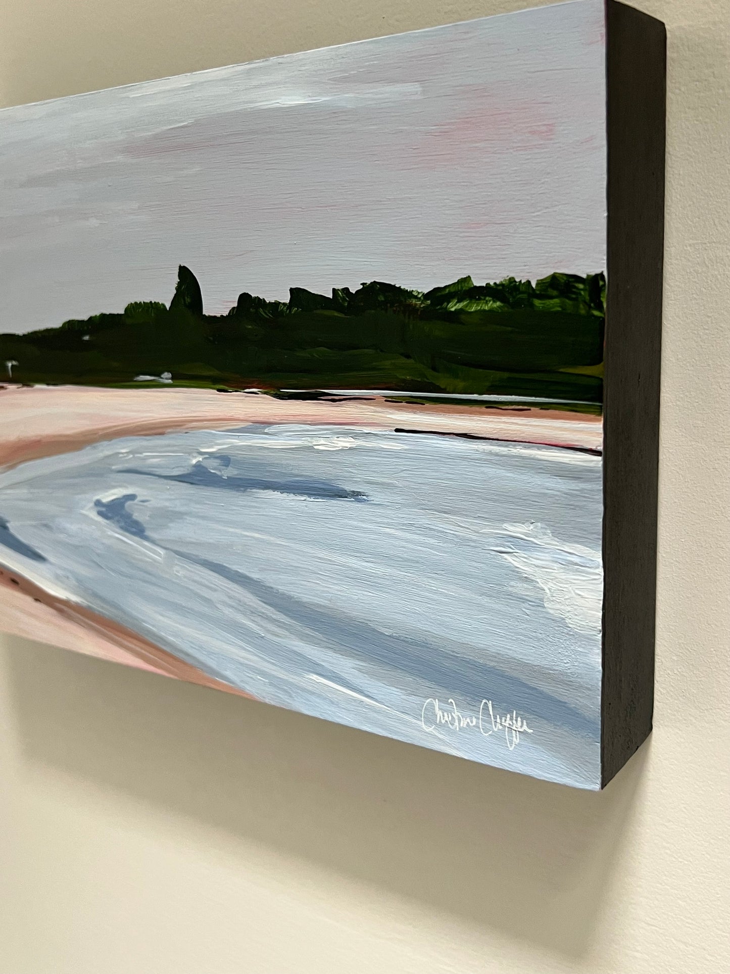 Higgins Beach-Original 7x10