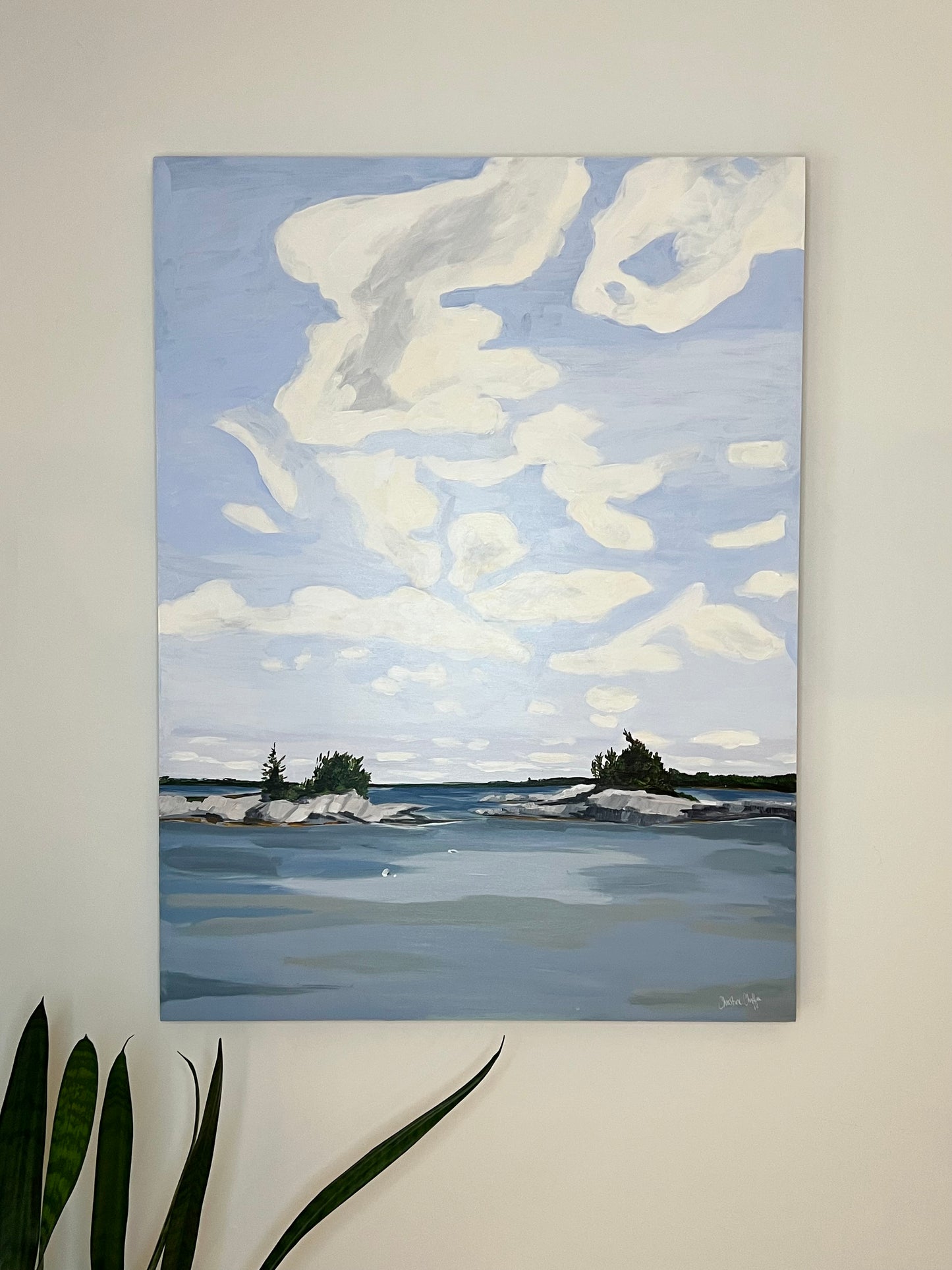 Clouds Over Lookout Point-Original