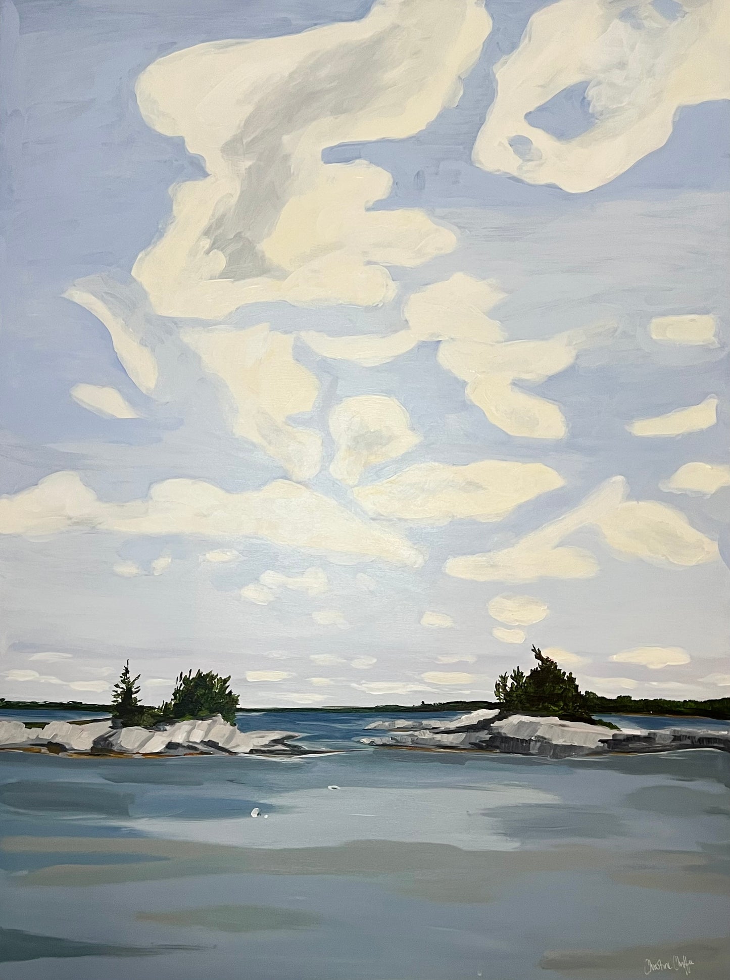 Clouds Over Lookout Point-Original