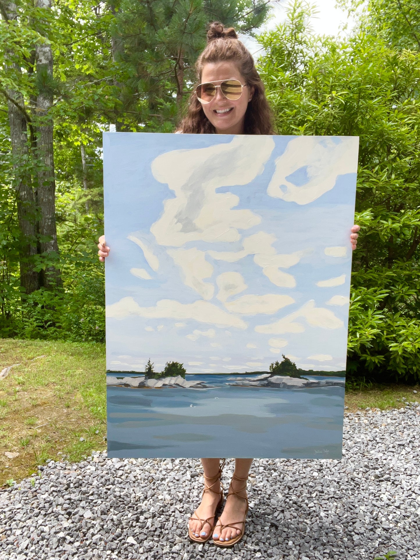 Clouds Over Lookout Point-Original