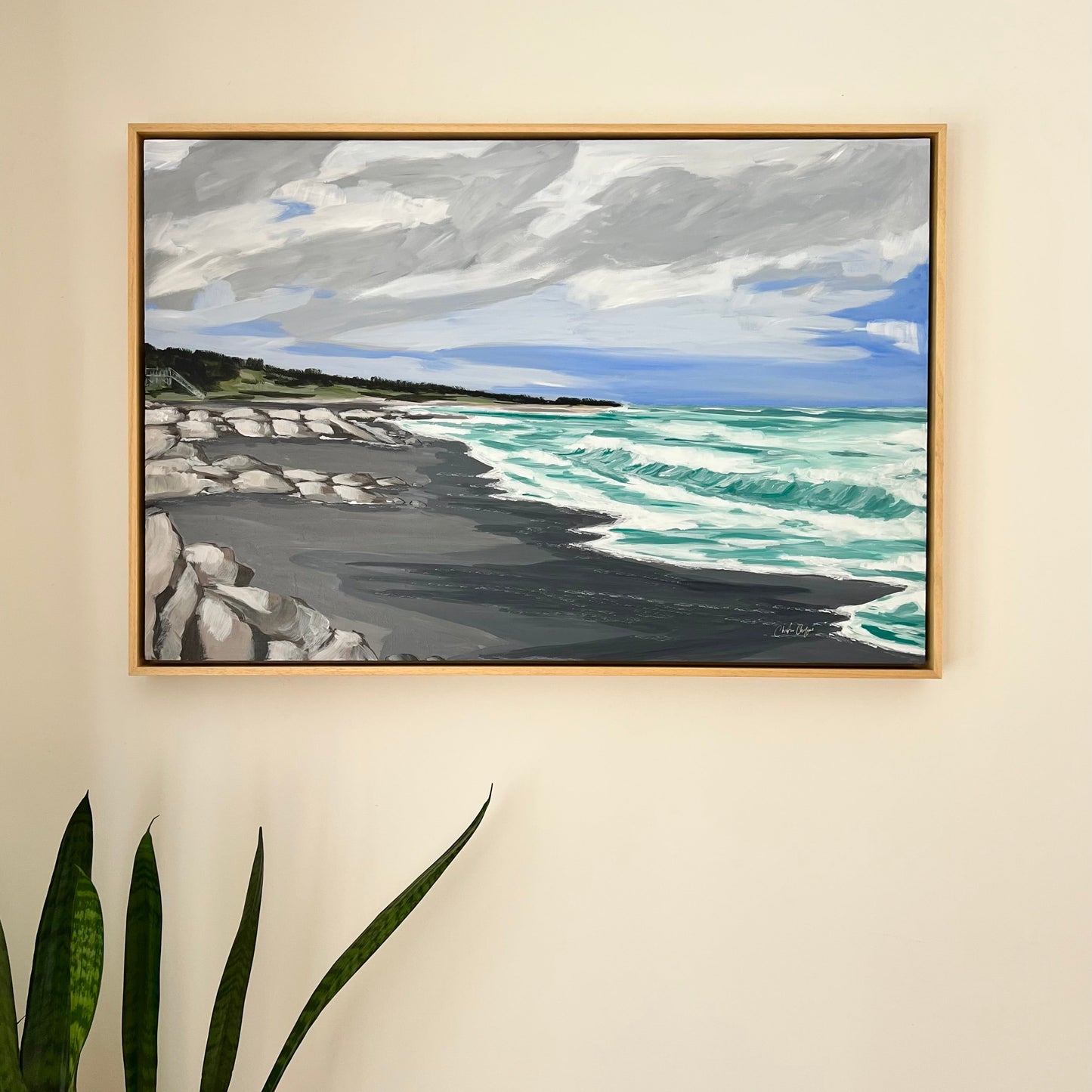 Blowing Rocks-Original 36x24