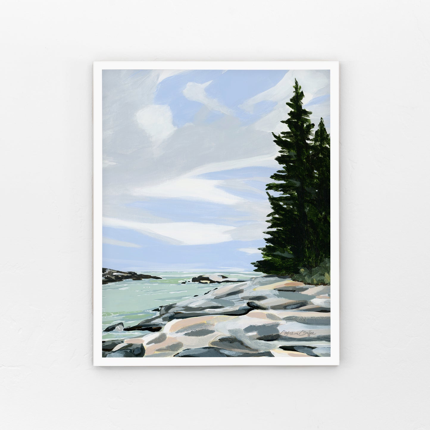 Reid State Park No 2-Canvas Print