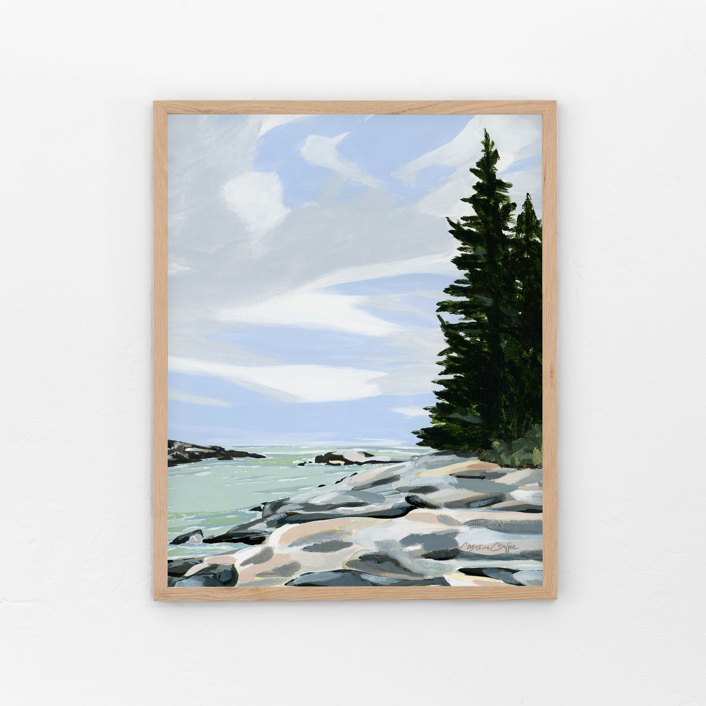 Reid State Park No 2-Canvas Print