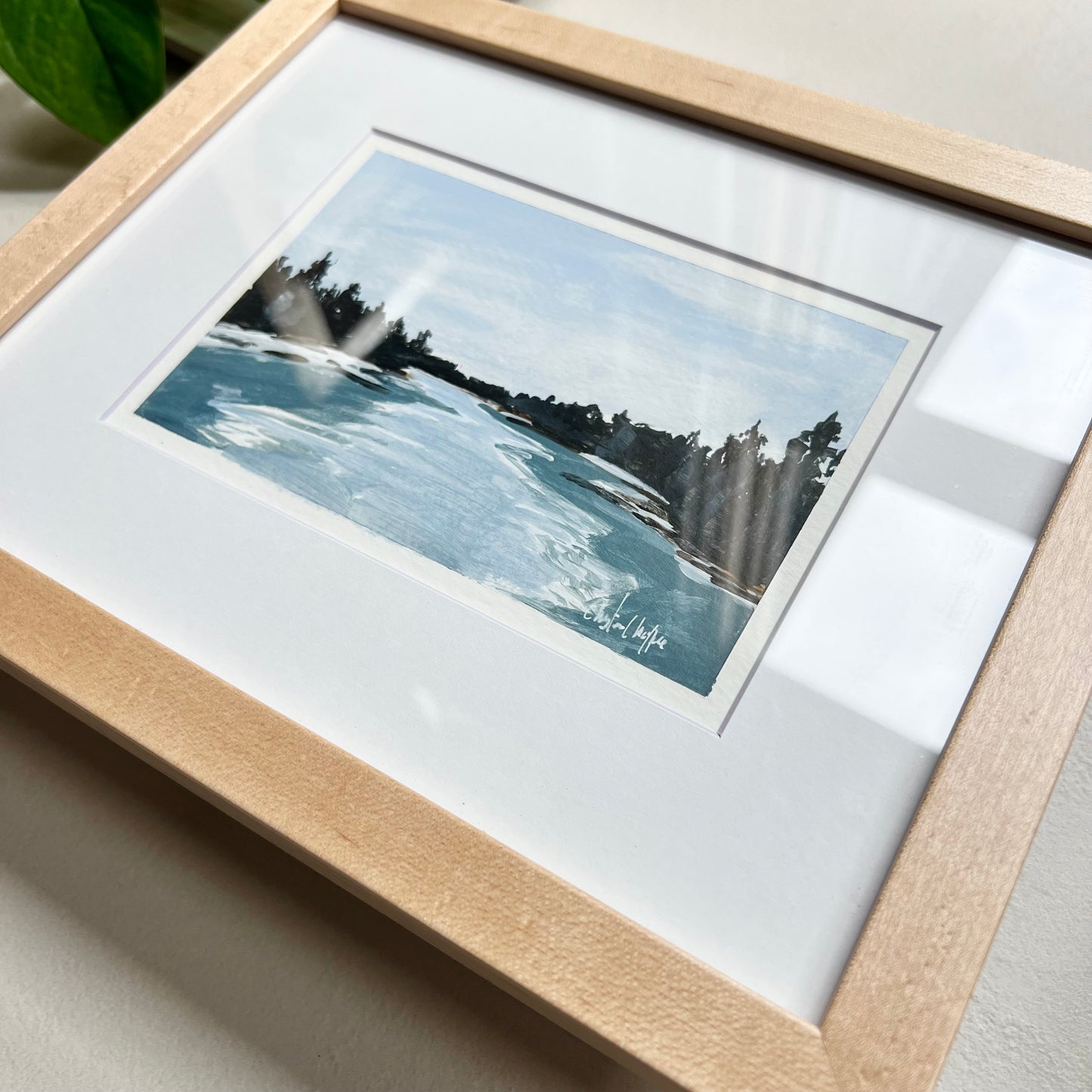 Winter Creek-Original 5x7