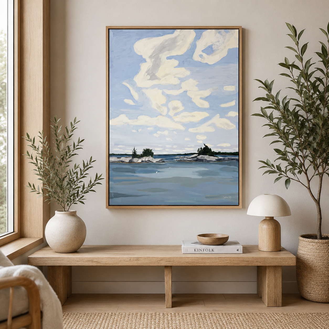 Clouds Over Lookout Point-Original 30x40