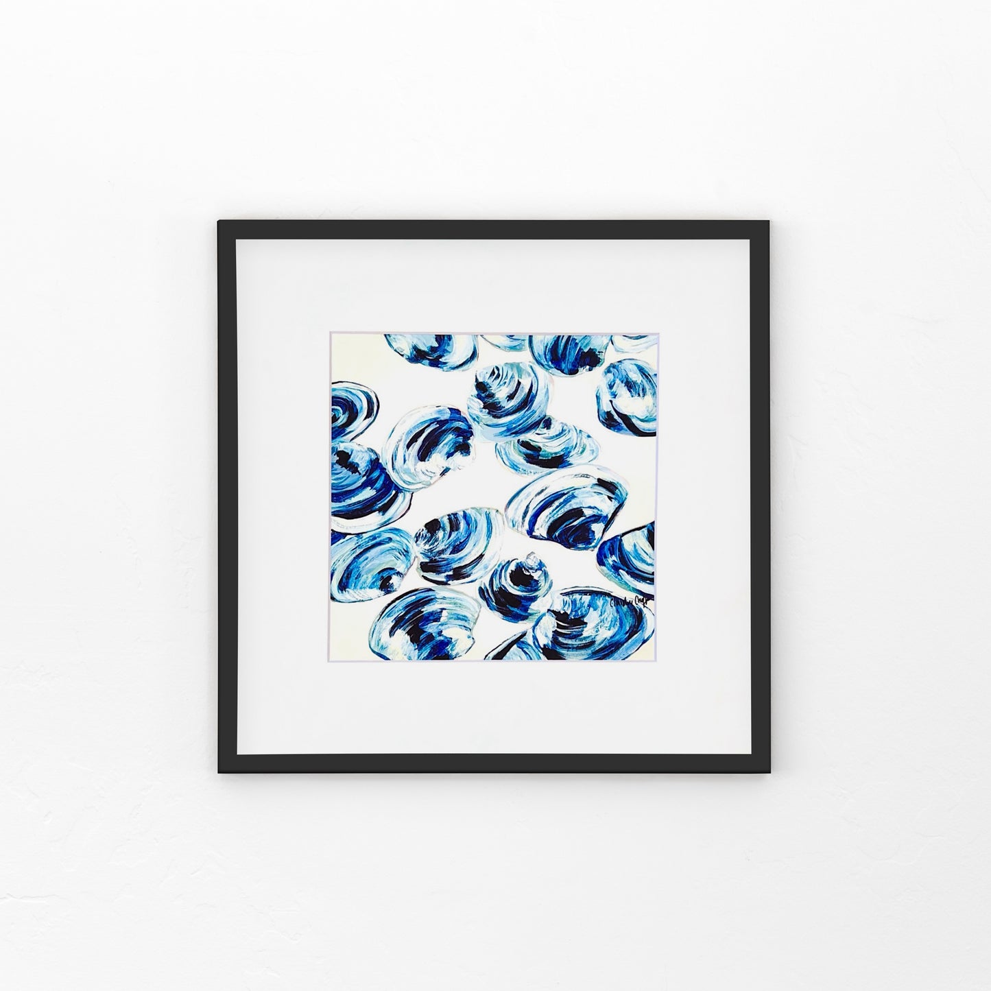 Quahogs-Matted Print