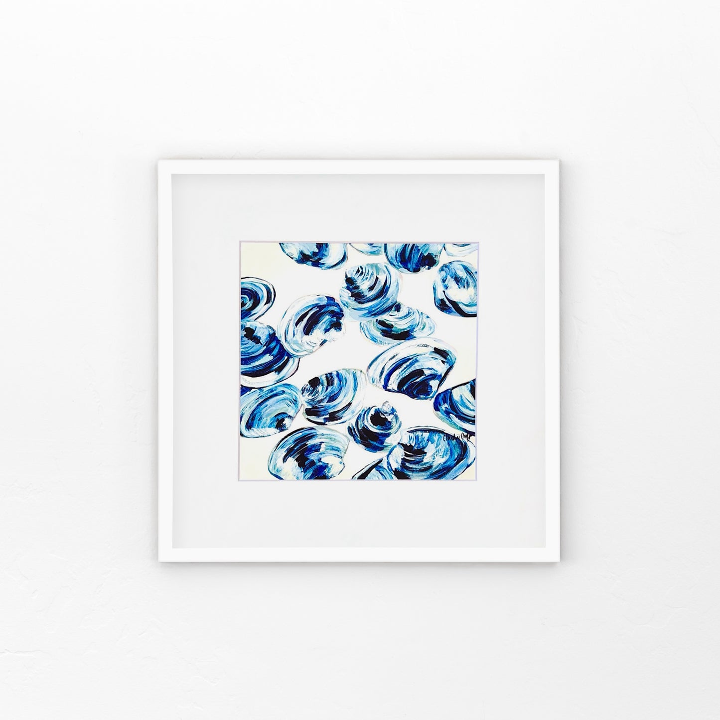 Quahogs-Matted Print