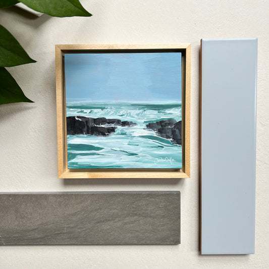 Waves of Kennebunk-Original 6x6