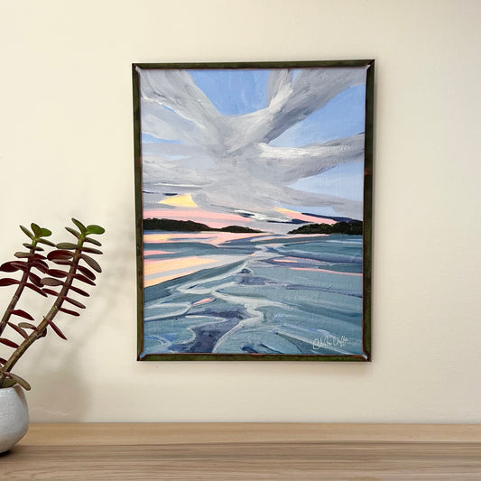Heading Home from The Dockside, Patina Collection-Original 8x10