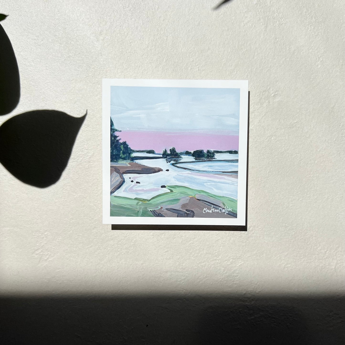 Strawberry Creek Sunset - Studio Print