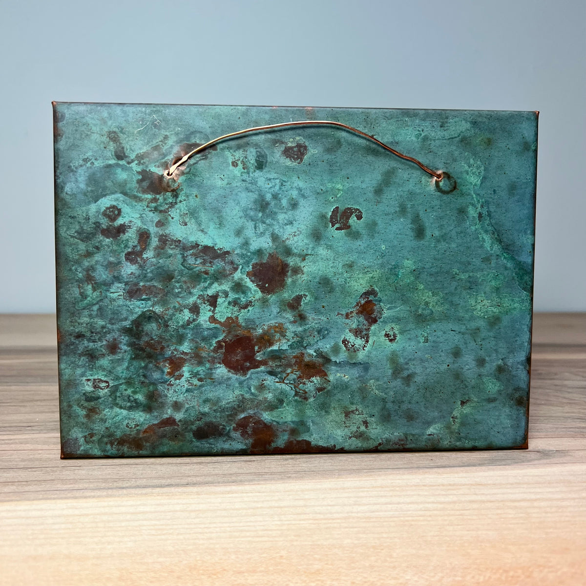 October Skies, Patina Collection-Original 5x7