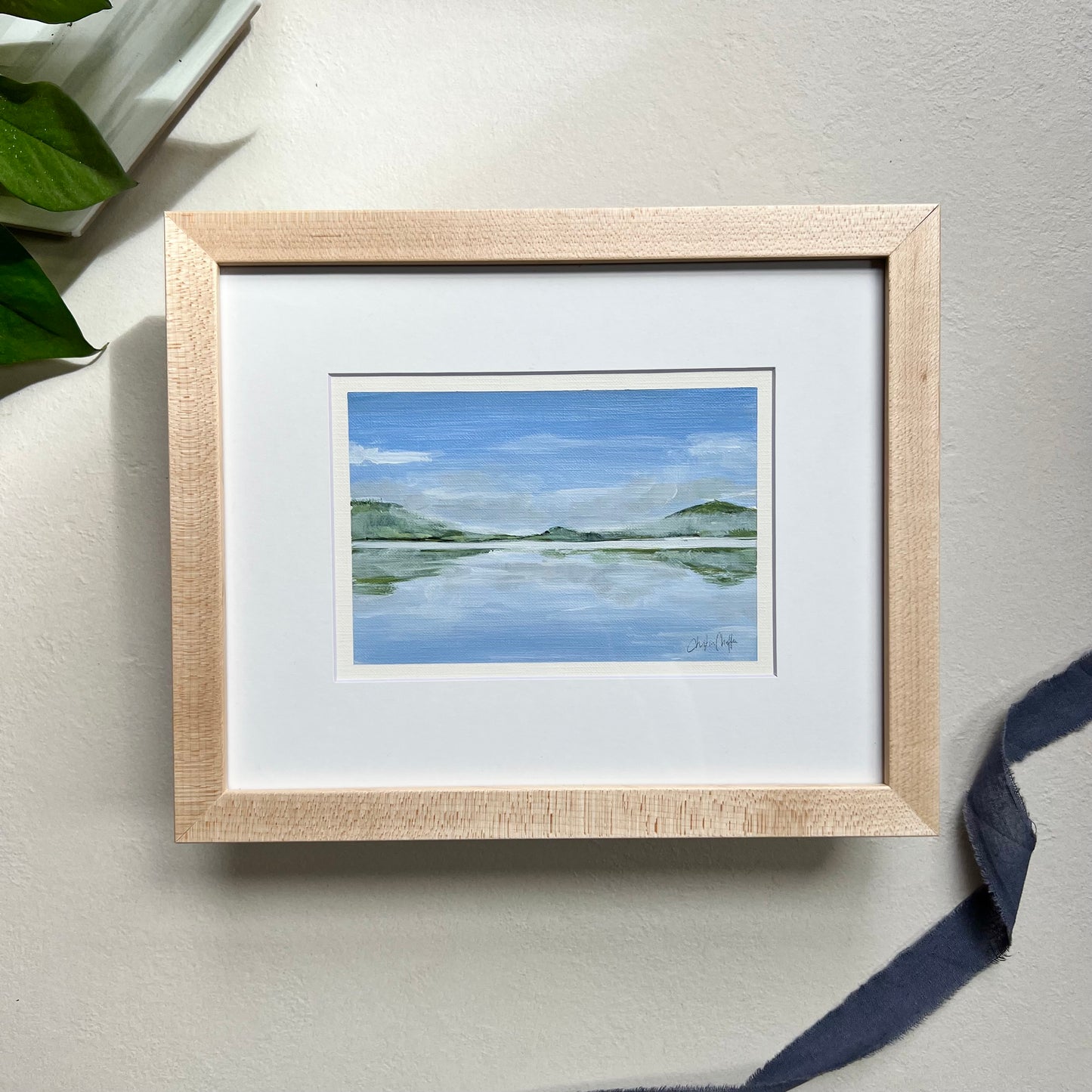 Fog in Jackman-Original 5x7