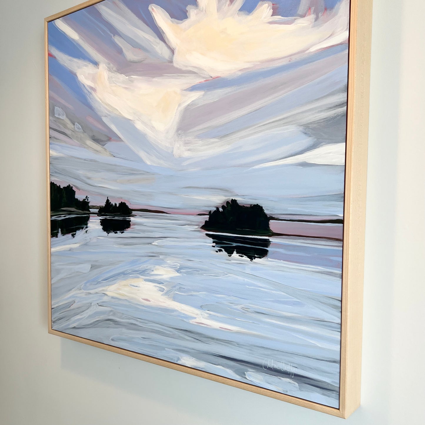 Cloud Show-Original 24 x 24
