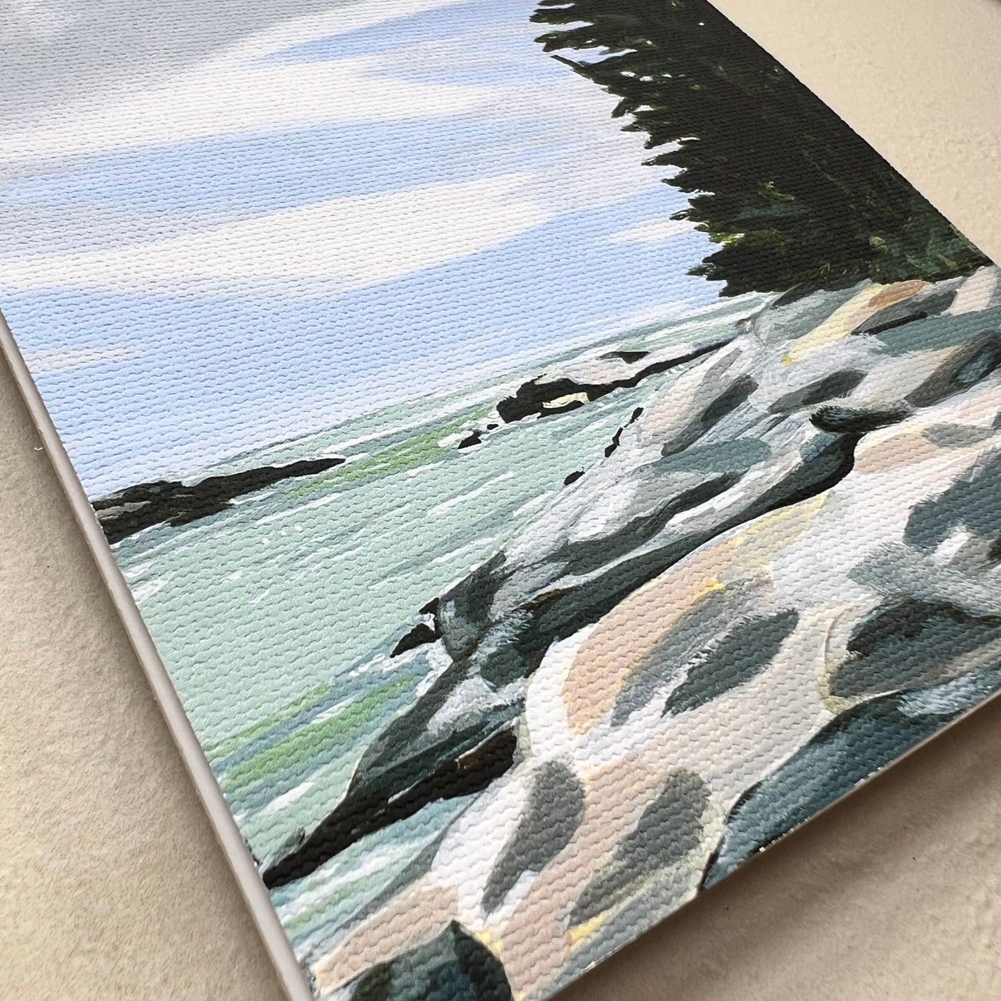 Reid State Park No 2-Canvas Print