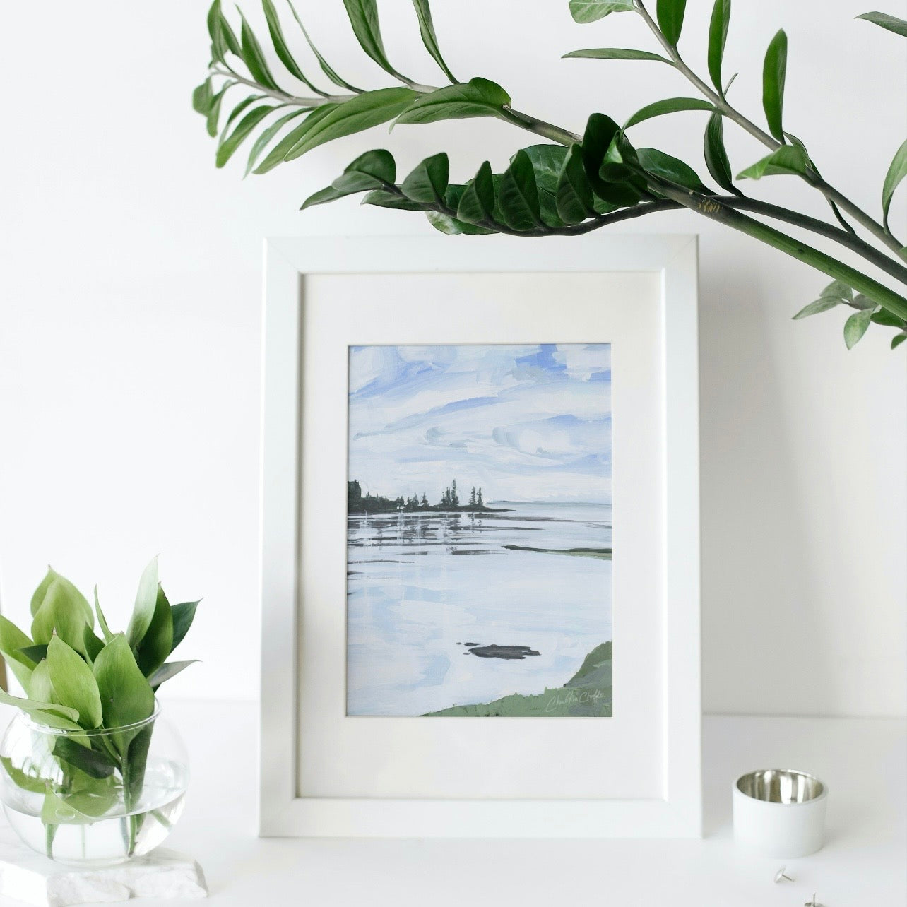 Morning Reflections- Matted Print