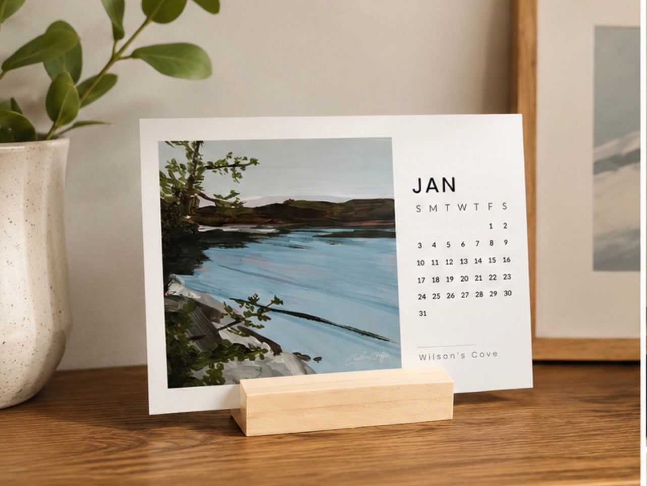 2027 Coastal Maine Art Calendar | Adventures in Harpswell Collection