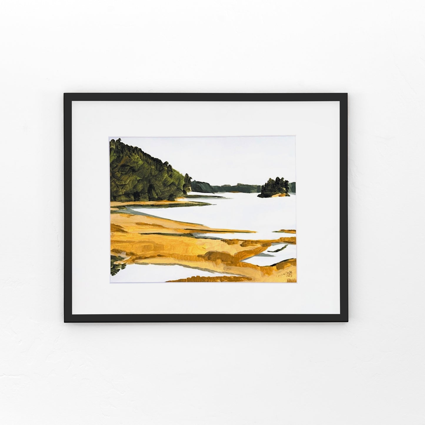 Great Island Church of the Nazarene Views- Matted Print