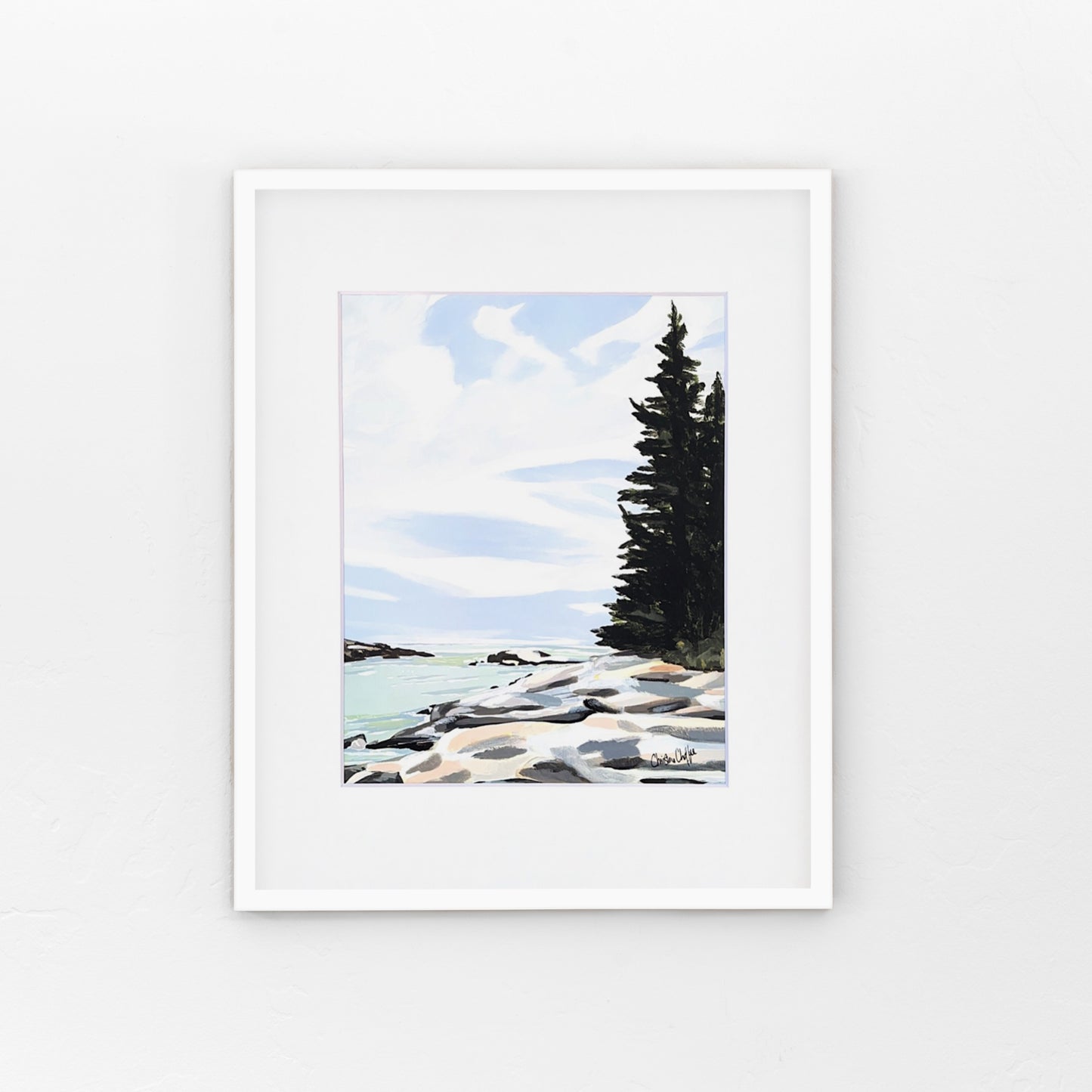 Reid State Park No. 2- Matted Print