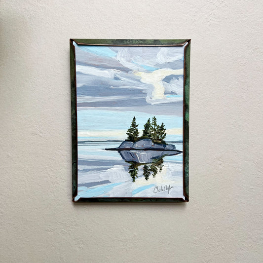 Lookout Point, Patina Collection-Original 5x7