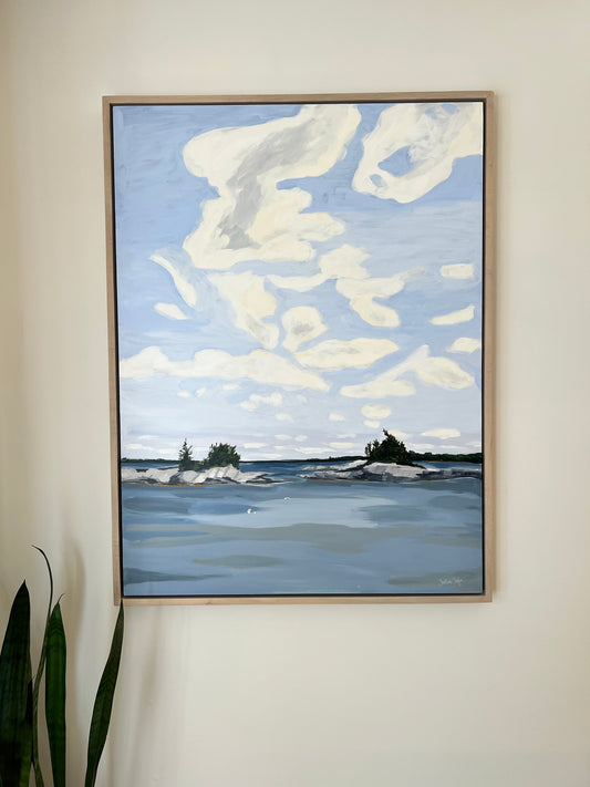 Clouds Over Lookout Point-Original
