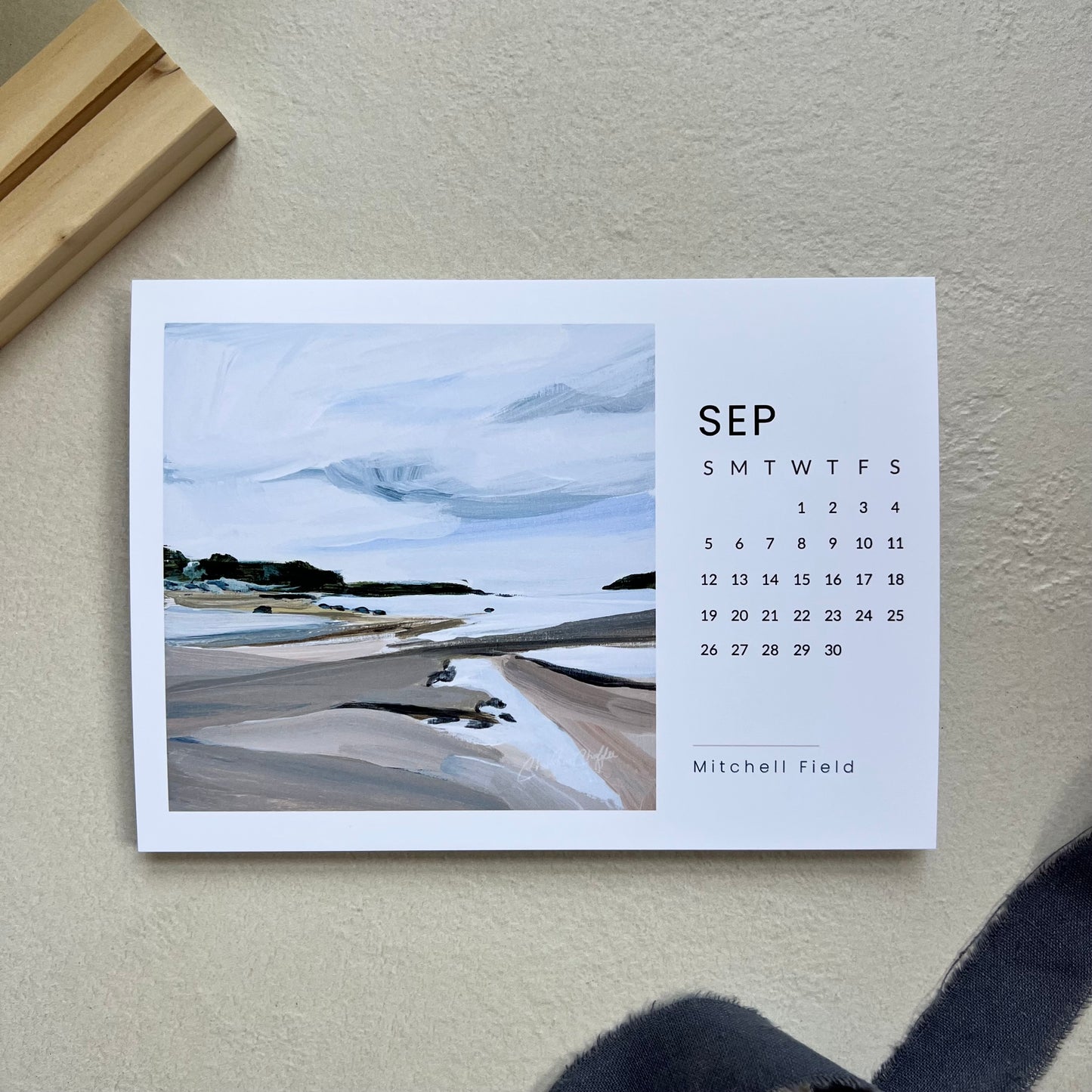 2027 Coastal Maine Art Calendar | Adventures in Harpswell Collection