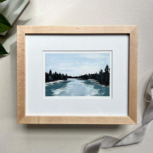Winter Creek-Original 5x7