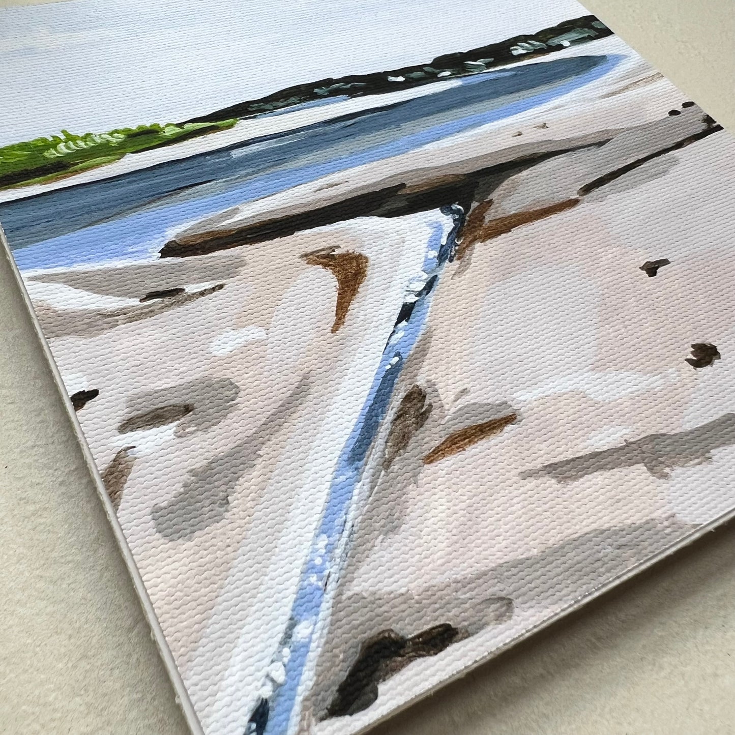 Scarborough River-Canvas Print
