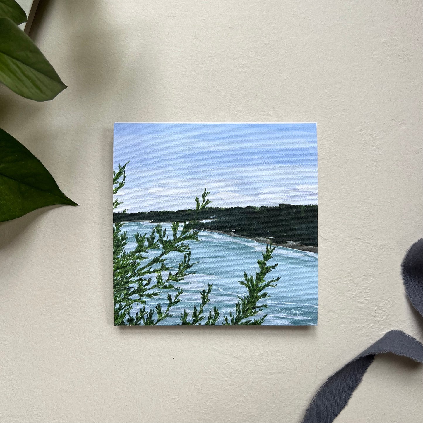 Cliff Trail Overlook-Canvas Print