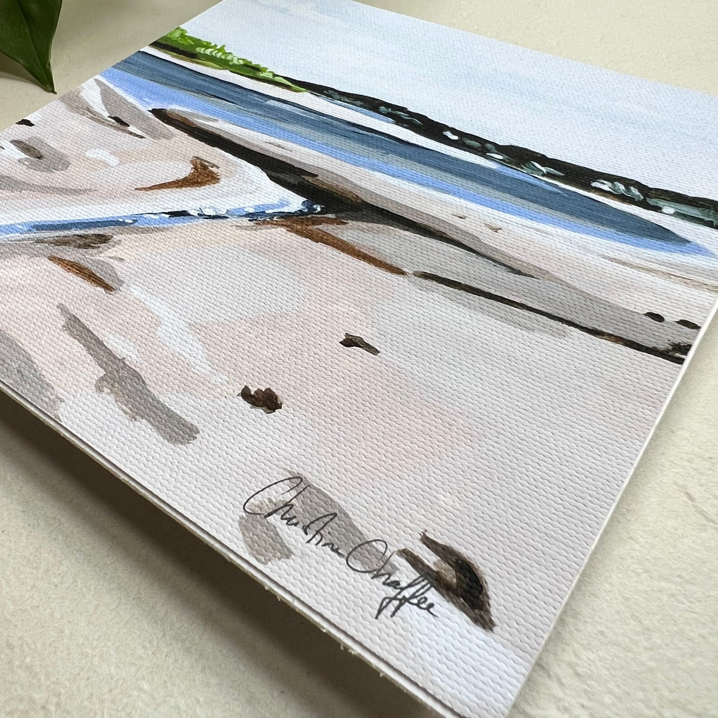 Scarborough River-Canvas Print