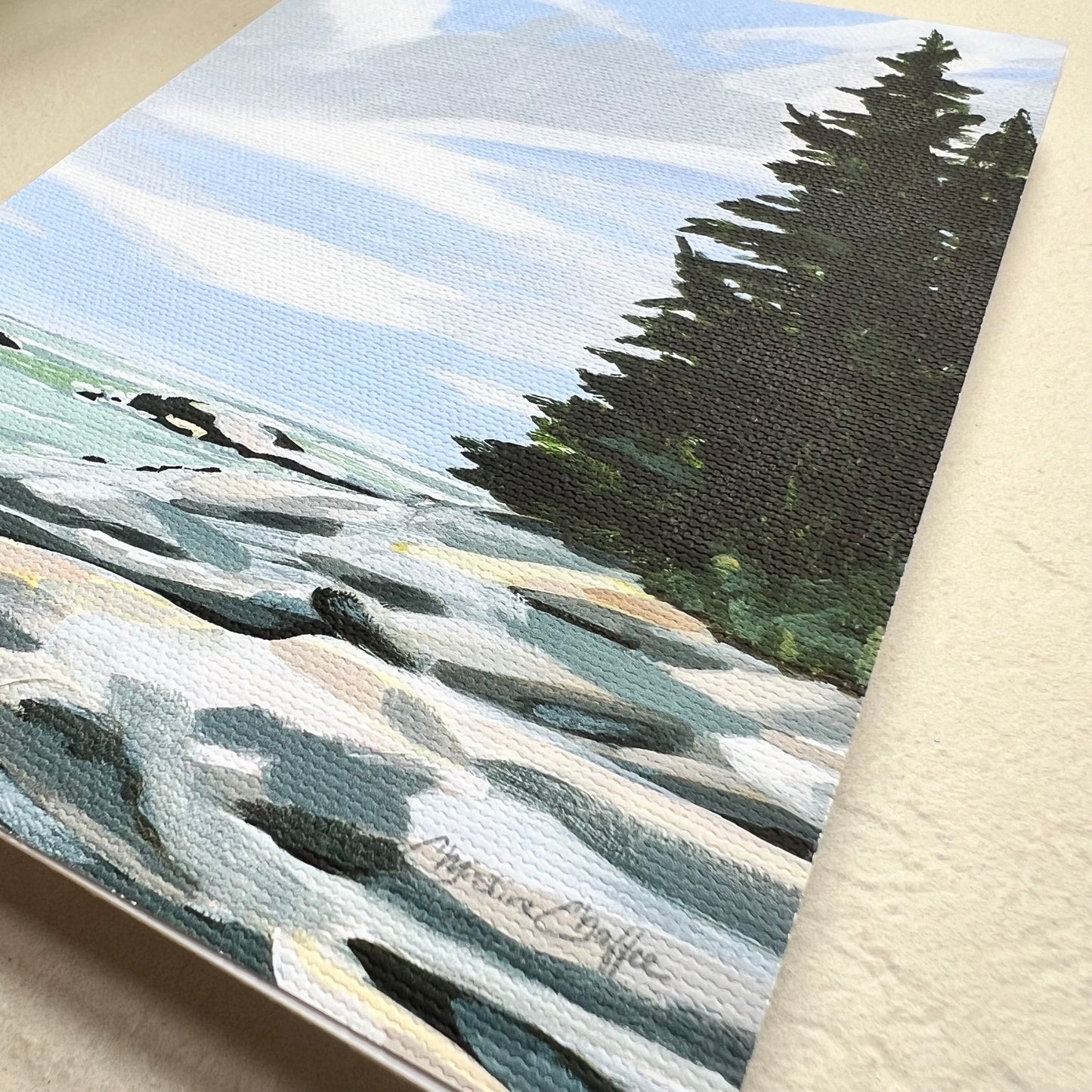 Reid State Park No 2-Canvas Print