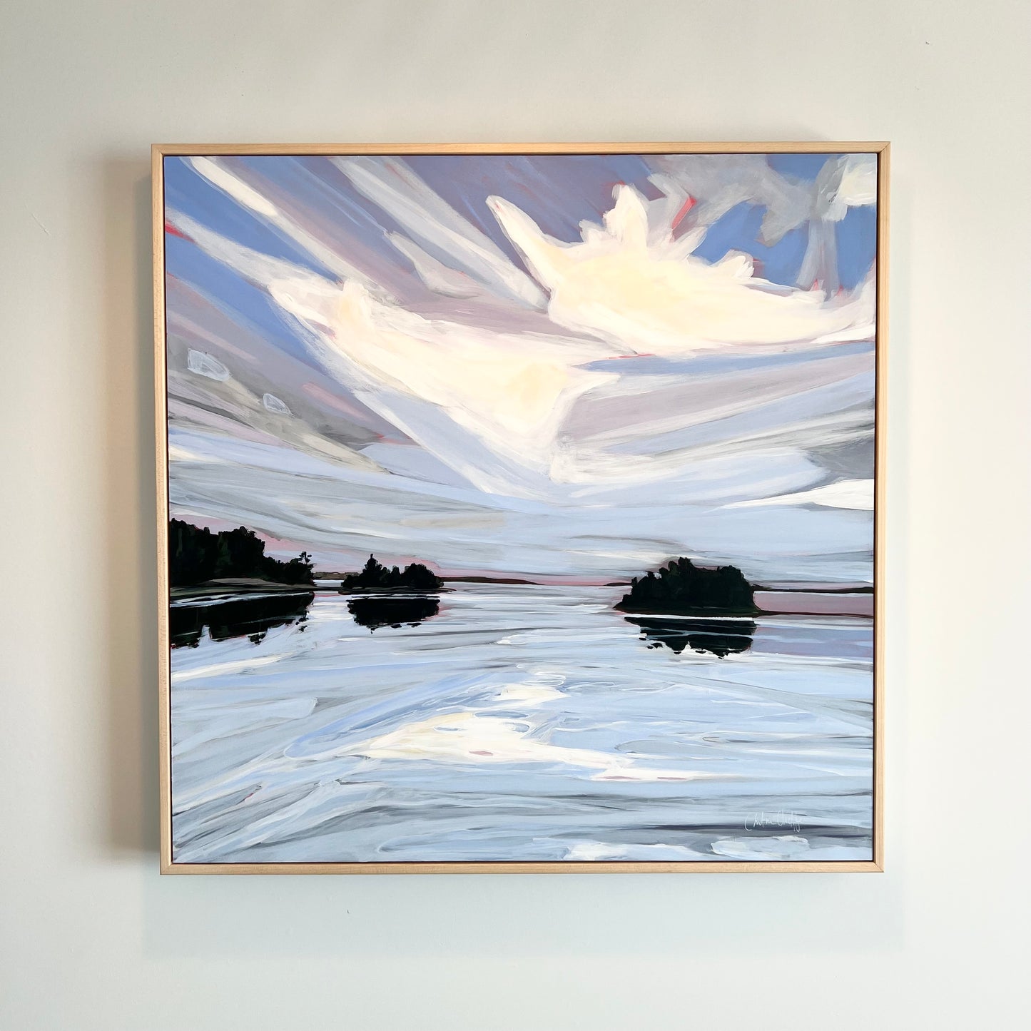 Cloud Show-Original 24 x 24