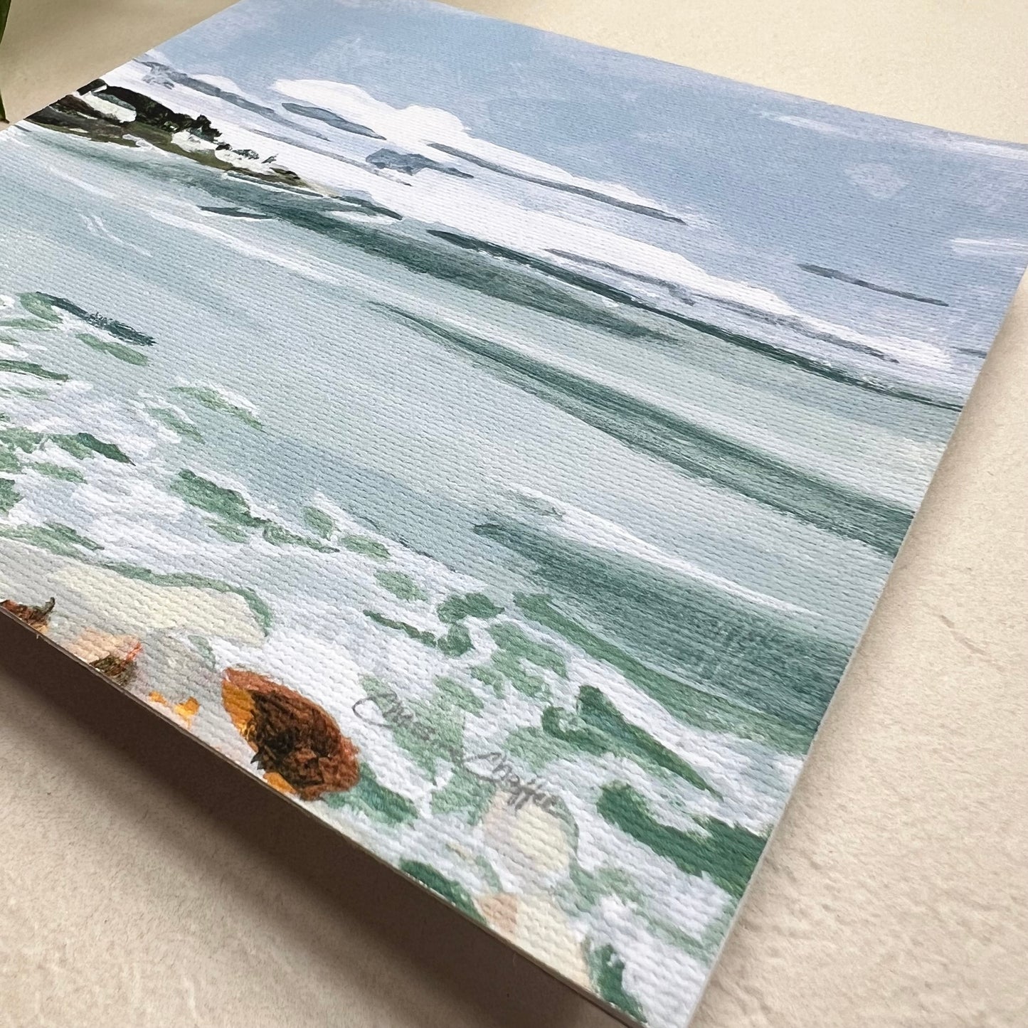 Bass Beach-Canvas Print