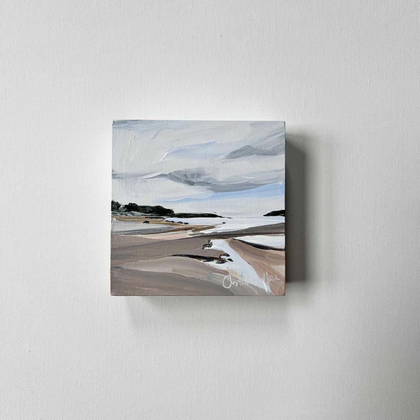 Calm at Mitchell Field, Original 4x4