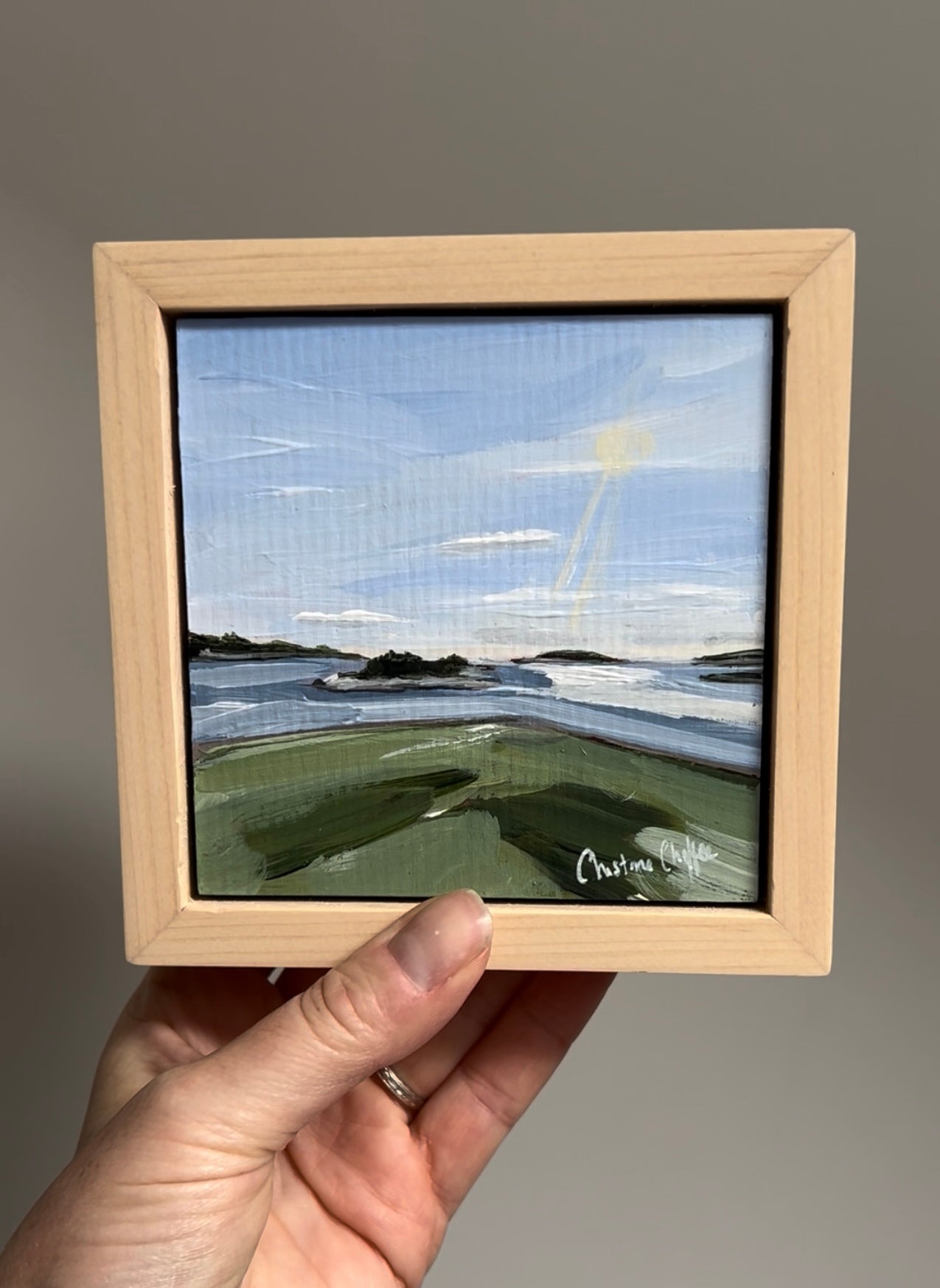 Sunshine at Basin Point, Original