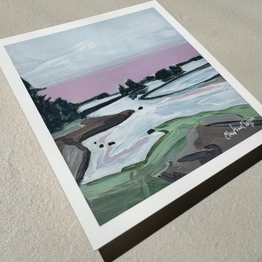 Strawberry Creek Sunset - Studio Print