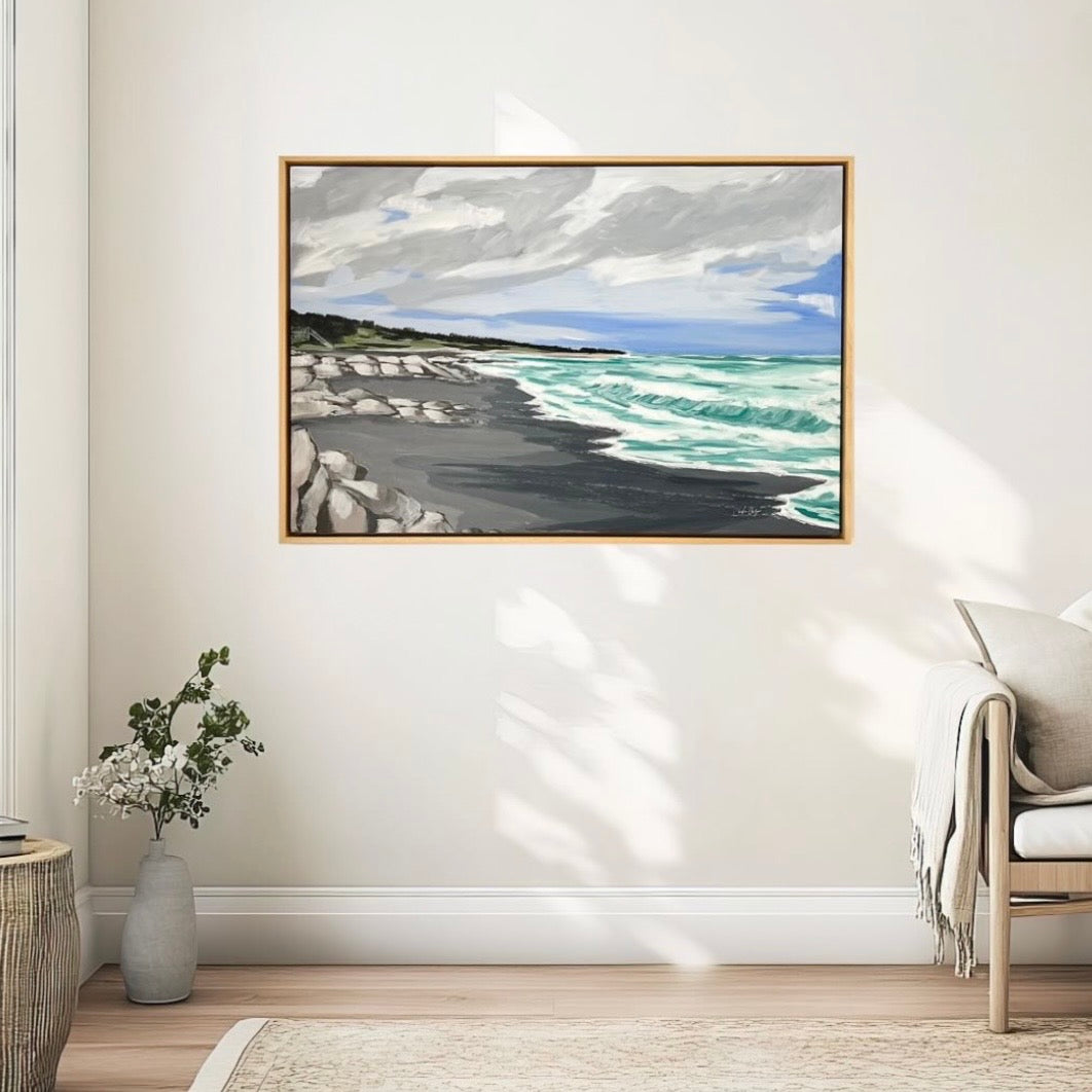 Blowing Rocks-Original 36x24