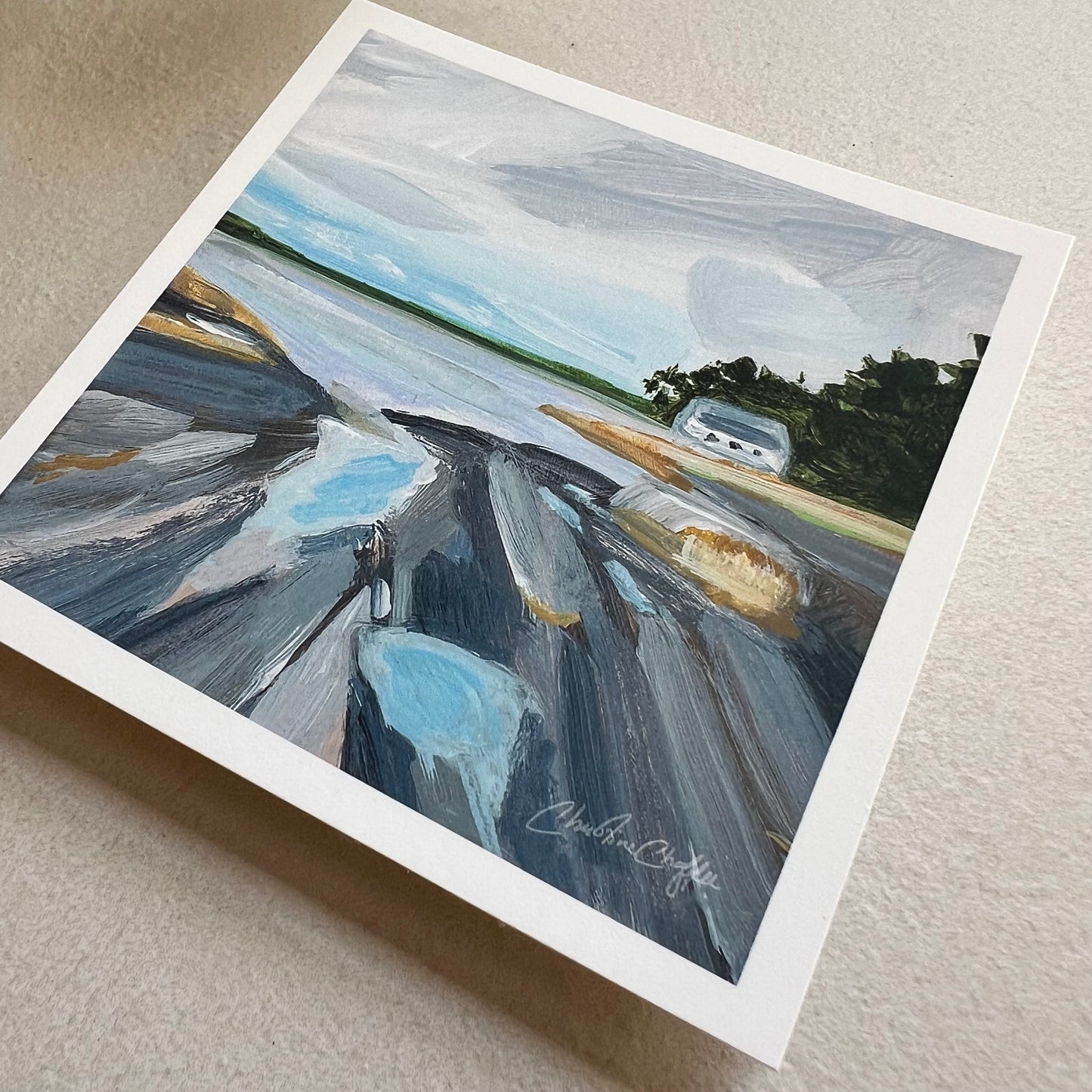 Skolfield Shores  - Studio Print