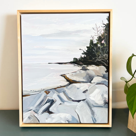 Wolf’s Neck Winter, Original 11x14