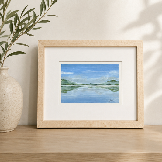 Fog in Jackman-Original 5x7