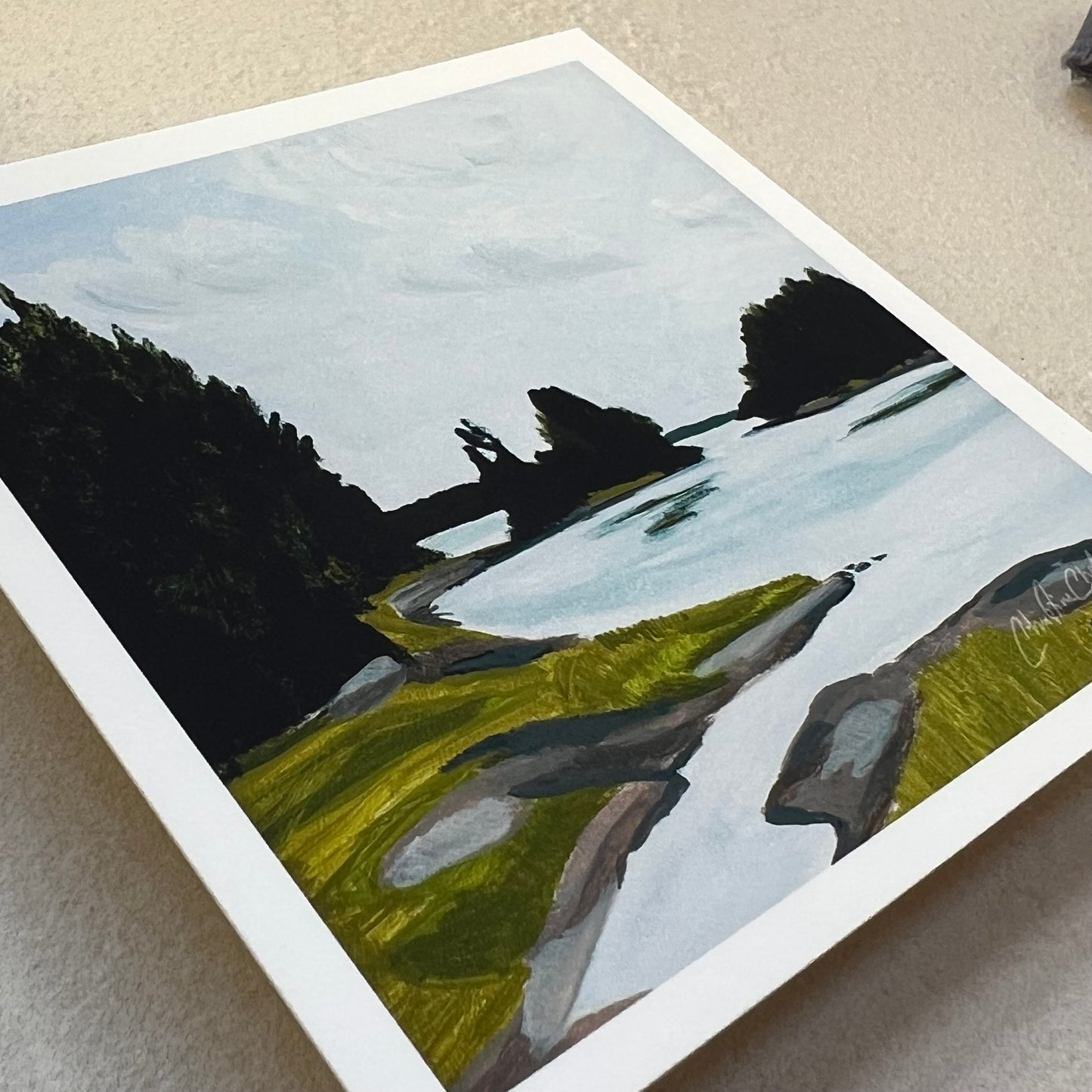 Strawberry Creek - Studio Print