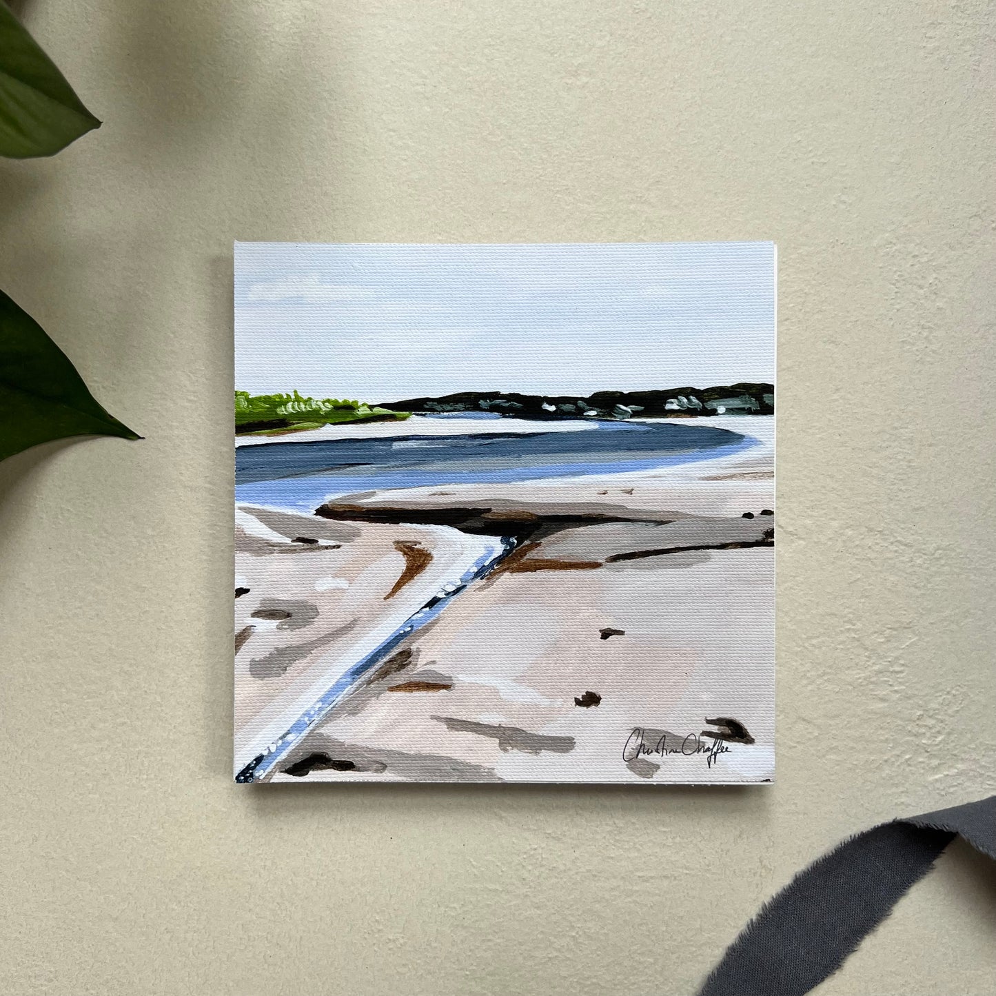 Scarborough River-Canvas Print