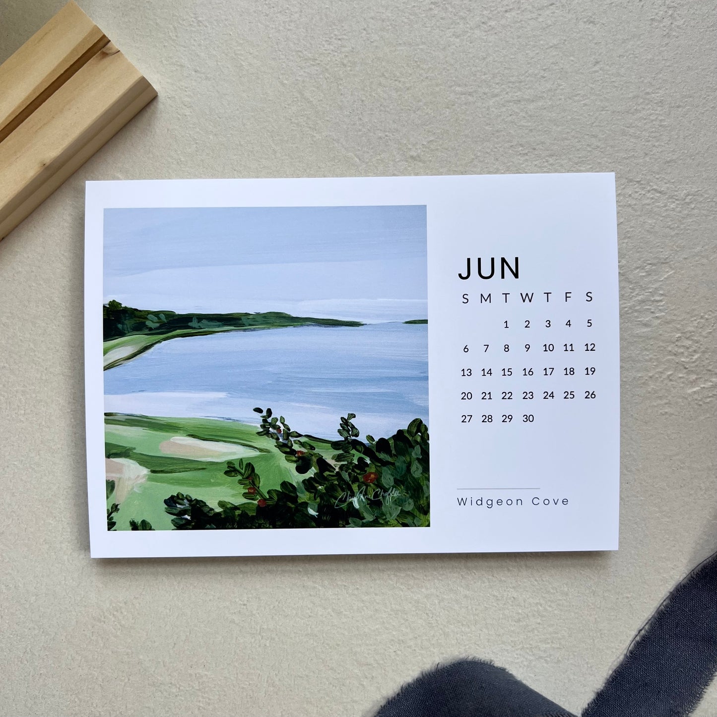 2027 Coastal Maine Art Calendar | Adventures in Harpswell Collection