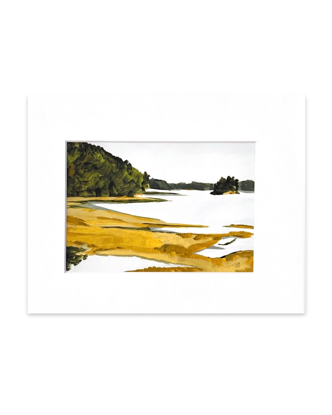 Great Island Church of the Nazarene Views- Matted Print